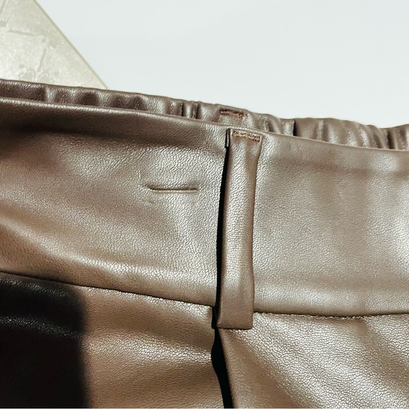 Banana Republic Factory Chocolate Wide Leg Trousers - Picture 12 of 15